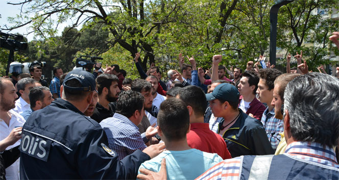 Balıkesir’de HDP mitinginde olaylar çıktı