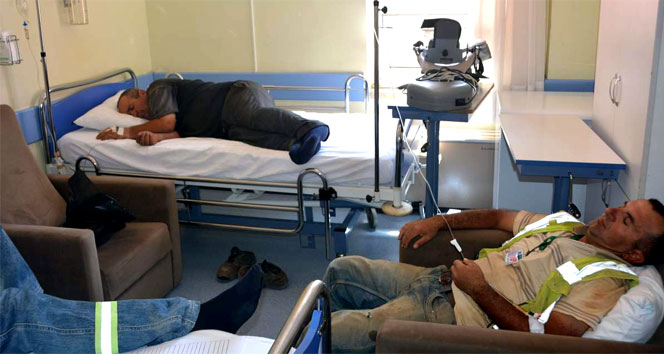 İzmir'de hastaneye kaldırılan işçi sayısı 40'a ulaştı